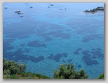 Isola d'Elba: il versante sud-ovest dell'Isola d'Elba. qui siamo nei pressi del relitto di Pomonte.